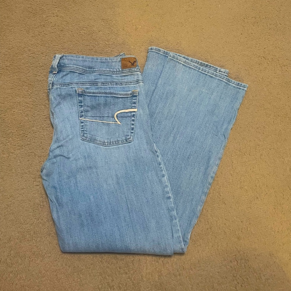 American Eagle boot cut size 14 stretch jeans